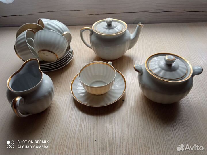 Сервиз чайный СССР пр-во дфз (Вербилки)