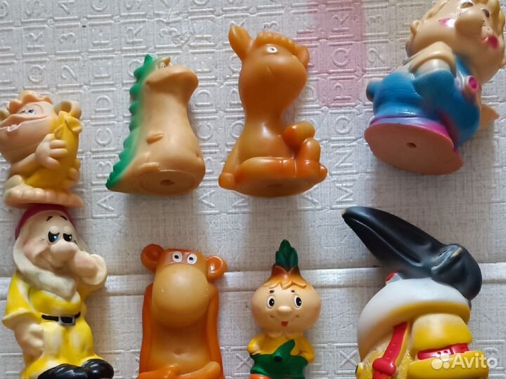 Резиновые игрушки СССР