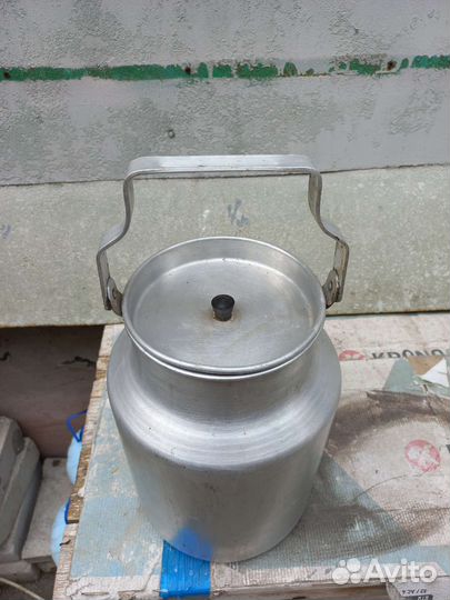 Алюминиевый бидон СССР 10л