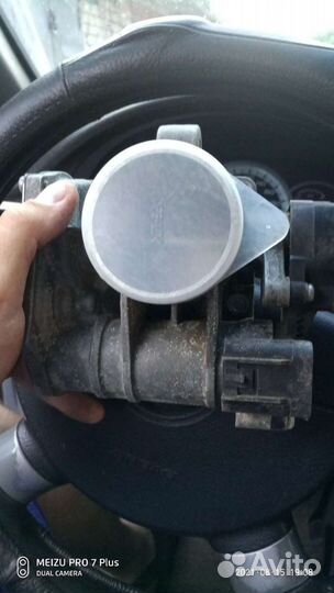 Дроссельная заслонка е-газ гранта