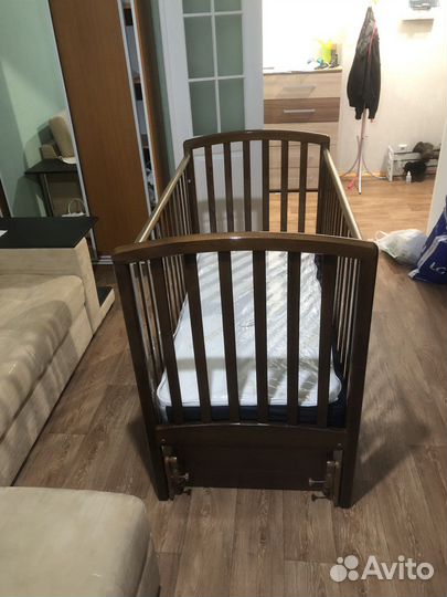 Детская кроватка с маятником Гандылян Дашенька