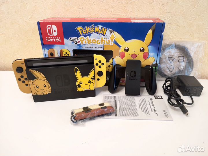 Nintendo Switch Pokemon Edition Pikachu