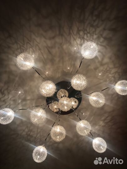 Люстра потолочная бу