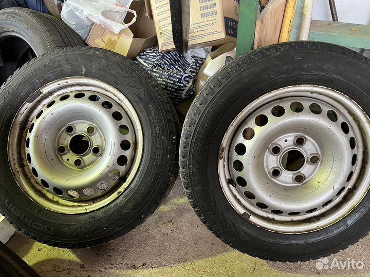Колёса Фольцваген каравелла зима