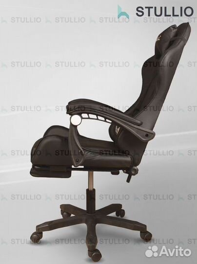 Компьютерное игровое кресло геймерское с массажем