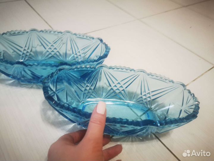 Хрустальное блюдо