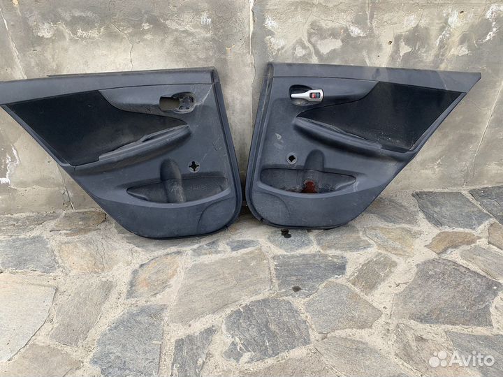 Toyota corolla 150 карты дверей