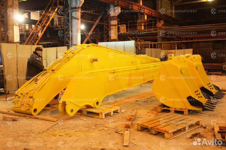 Стрела и рукоять 16 метров на экскаватор SY215