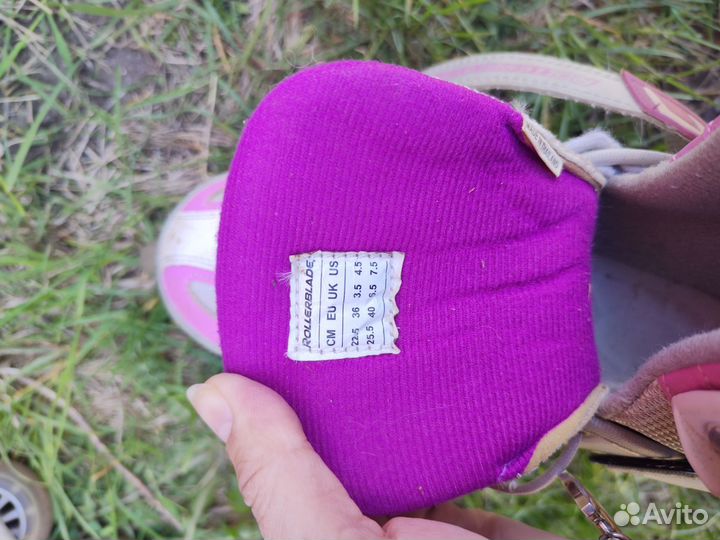 Ролики rollerblade раздвижные 36 40