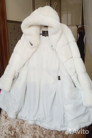 Шуба (52-54-56) + шапка