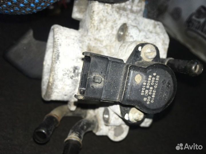 Дросельная заслонка Kia Ceed универсал G4FC 2008