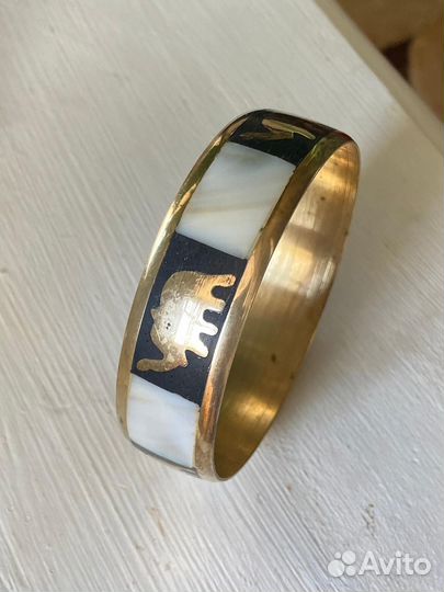 Браслет Винтаж Латунь Индия