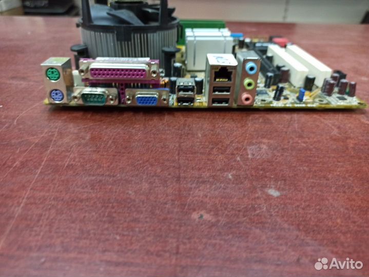 Материнская плата Asus P5L-MX 775 сокет