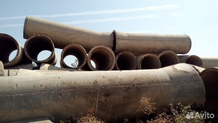 Трубы б/у бетонные армированные 1200 мм