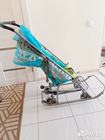 Санки-коляска nika