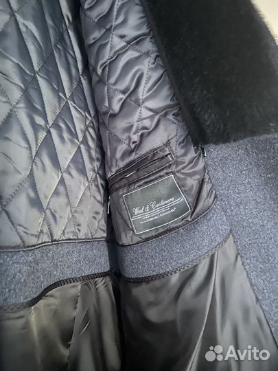 Пальто мужское утепленное