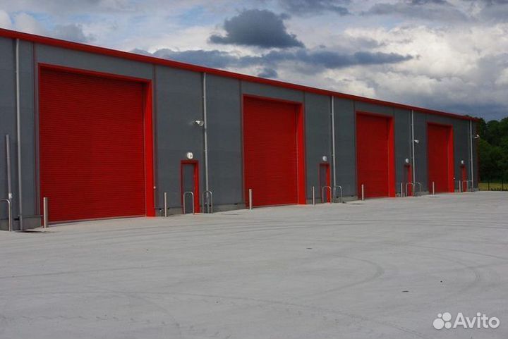 Промышленные секционные ворота