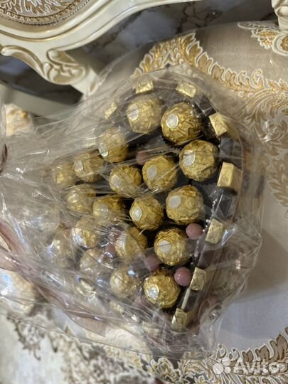 Съедобные букеты из конфет