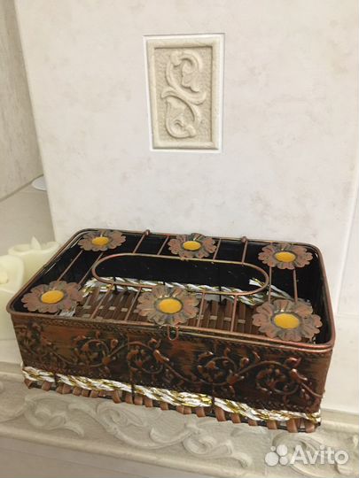 Салфетница шкатулка