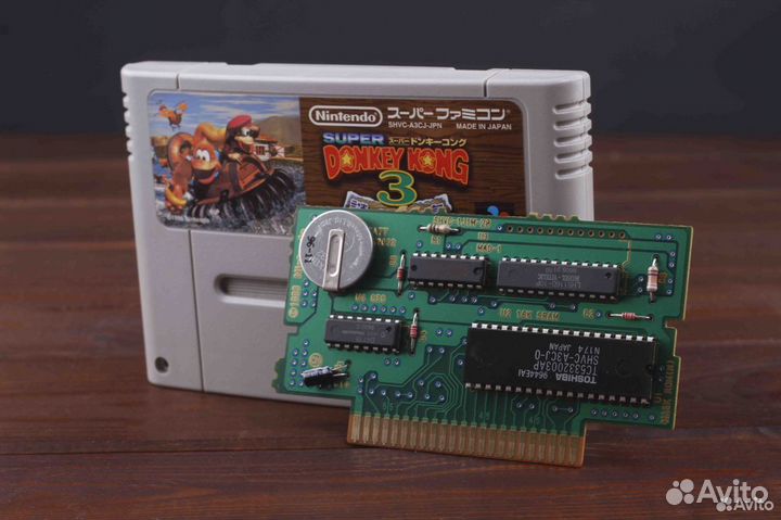 SFC snes Donkey Kong Country 3 Лицензия