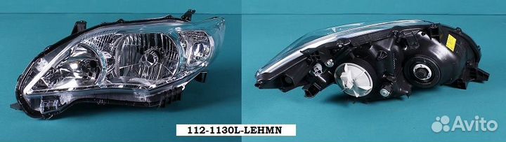 Фара toyota corolla E15 10-13 LH п/ксенон п/корр