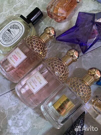 Духи Mugler,Guerlain, Diptyque,La prairie, D&G