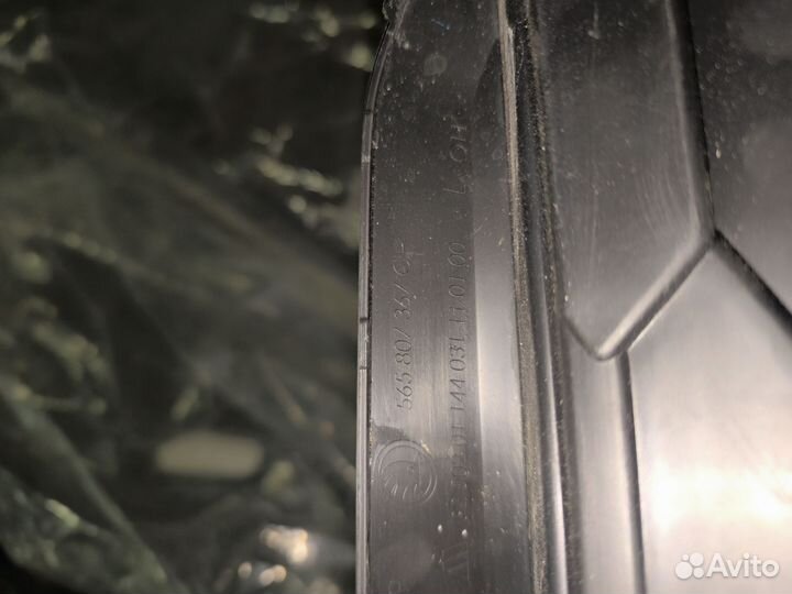 Решетка бампера Skoda Kodiak рест ориг