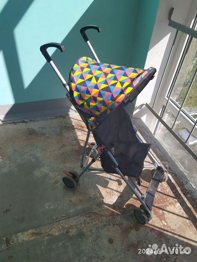 Прогулочная коляска трость бу