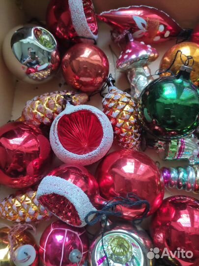 Елочные игрушки СССР производство гдр