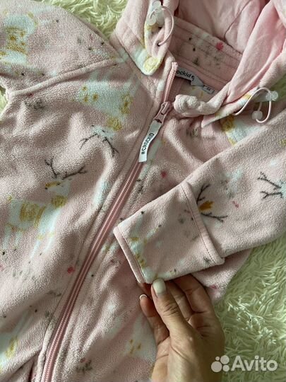 Флисовый комбинезон crockid 68