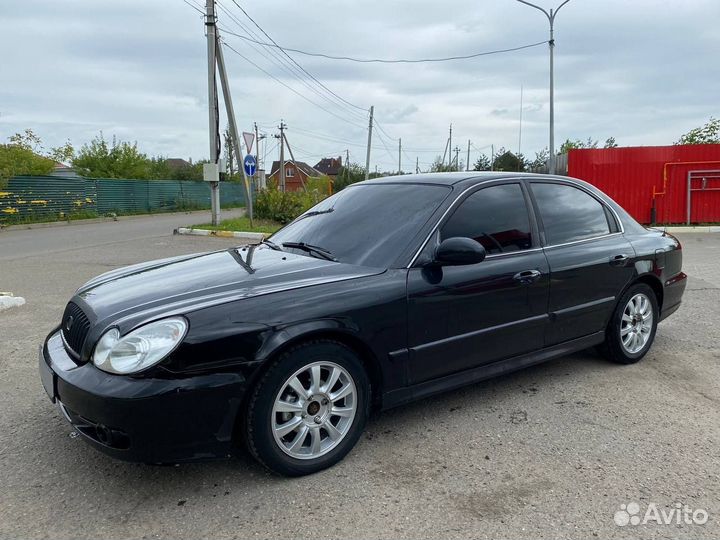 Hyundai Sonata 2.4 AT, 2002, 247 000 км