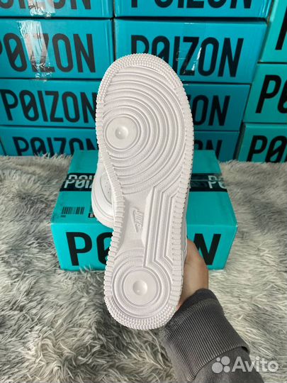 Nike Air Force 1 Оригинал Шнурки Канаты Белые