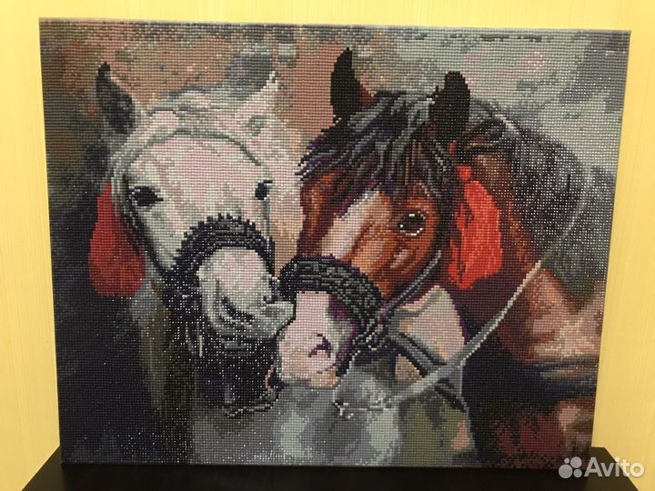 Готовая алмазная картина