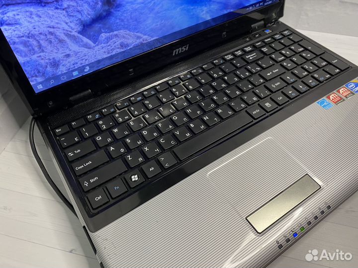 Ноутбук MSI с процессором i5