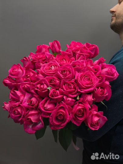 Букет из роз, свежие цветы с доставкой