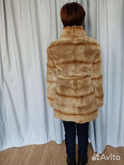 Шуба норковая почти новая 44