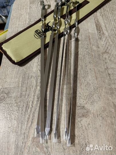 Набор шампуров в чехле