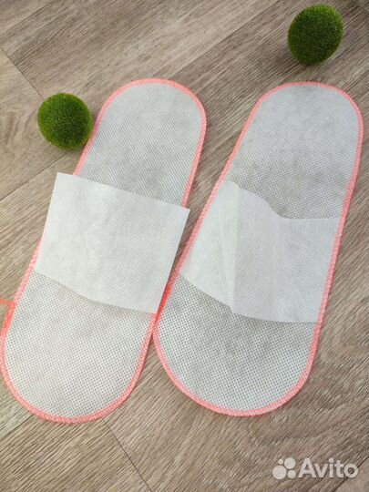 Тапочки одноразовые спанбонд