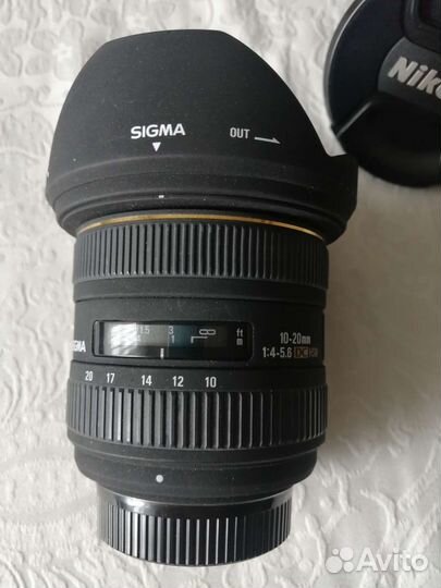Объектив sigma для nikon 10-20