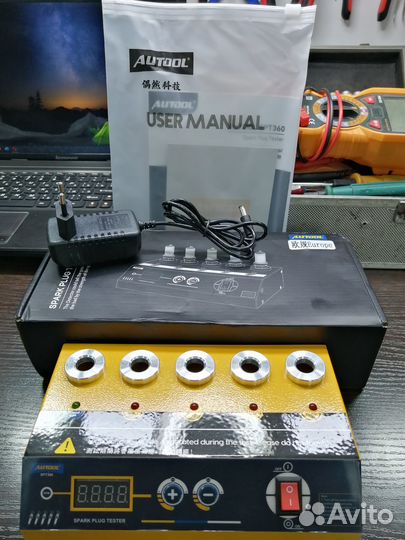 Тестер свечей зажигания Autool SPT360 новый