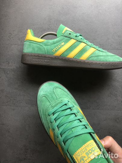 Кроссовки adidas spezial green yellow 41-45