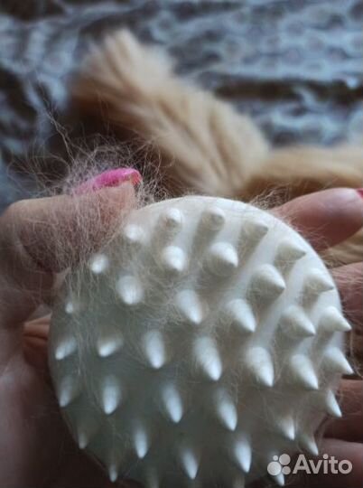 Силиконовая щетка для шерсти кошек/собак