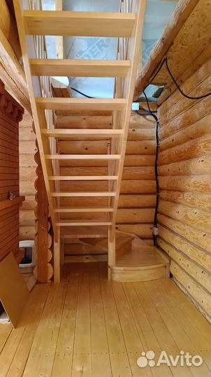 Лестницы из дерева