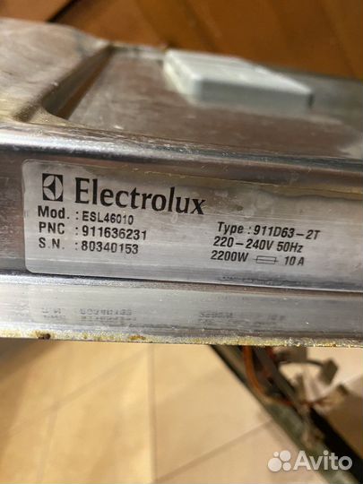 Посудомоечная машина electrolux