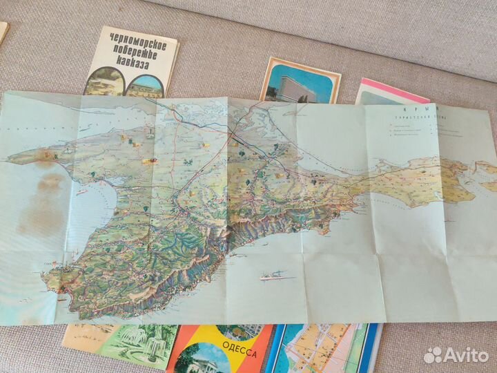 Туристские схемы городов Винтаж