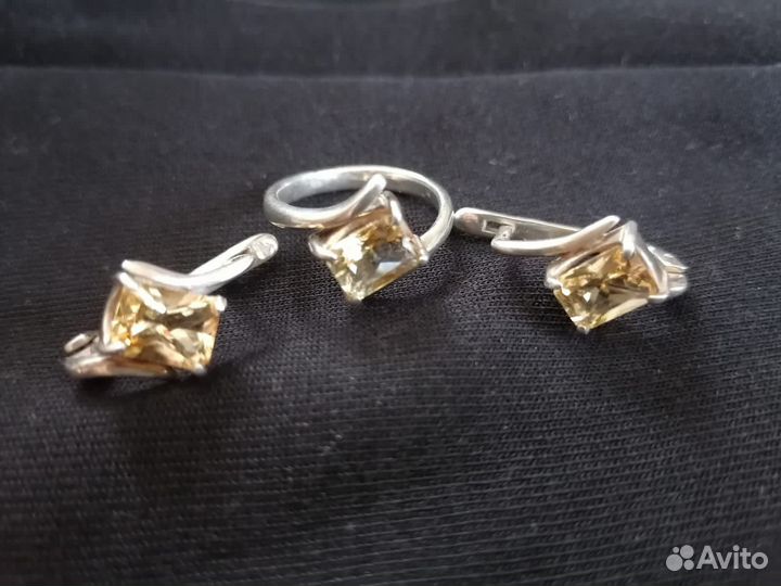 Серебряные серьги