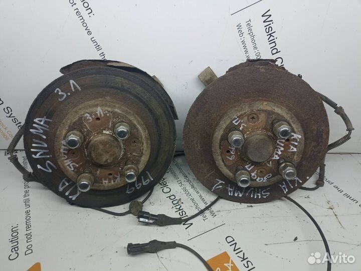 Кулак поворотный в сборе левый правый Киа шума