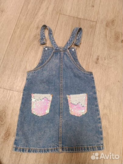 Вещи пакетом для девочки 104-110