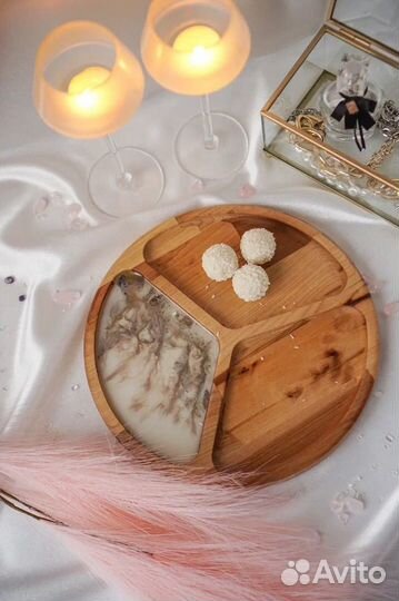 Менажница, эпоксидная смола