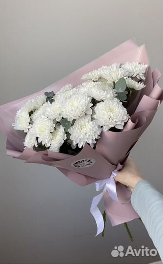 Букет хризантем с доставкой от